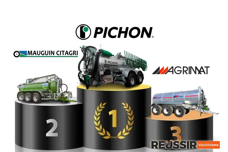 Podium immat 2024 tonnes à lisiers