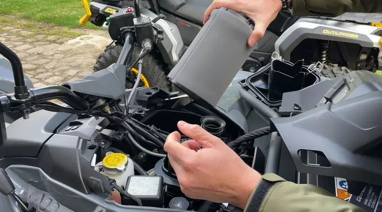 <em class="placeholder">Entretien d'un quad Can-Am</em>