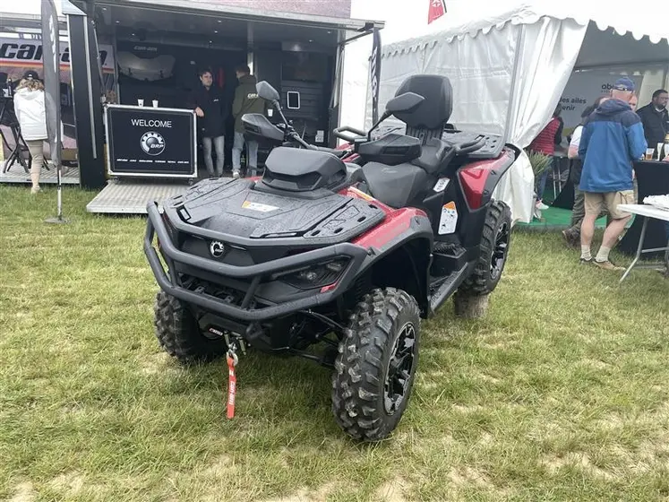 <em class="placeholder">Quad Can-Am au Salon Innov-Agri d'Essigny-le-Grand dans l'Aisne</em>