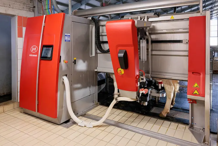 <em class="placeholder">Robot de traite Lely Astronaut A5 Next,</em>