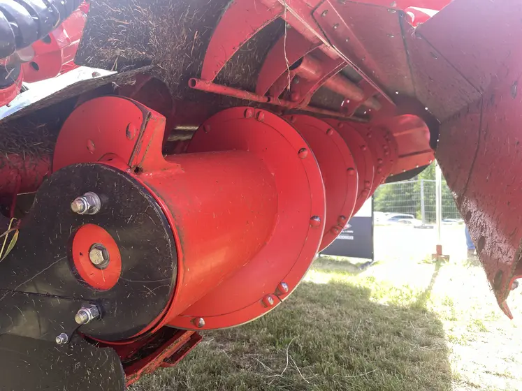 Vis sans fin de la faucheuse Kuhn à groupeur à vis dévoilée au Salon de l'herbe 2025