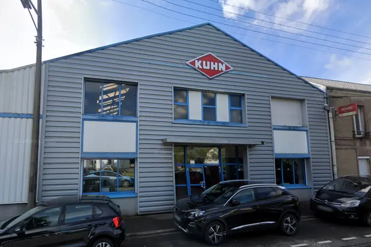 Façade de l'usine Kuhn Blanchard