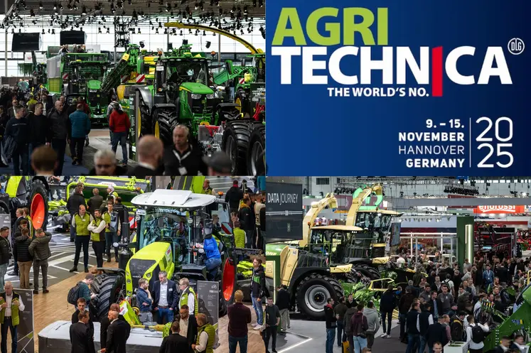 La prochaine édition du salon Agritechnica, qui aura lieu du 9 au 15 novembre 2025 à Hanovre (Allemagne) se présentera sous le thème « touch smart efficiency », en présentant des technologies numériques qui visent à augmenter l’efficacité, la durabilité et la productivité au sein de systèmes agricoles « innovants et connectés ».