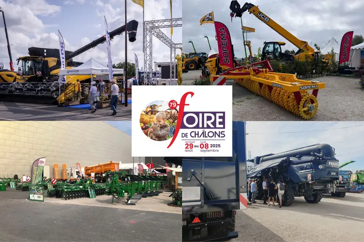 La foire de Châlons se tiendra du 29 août au 8 septembre 2025.