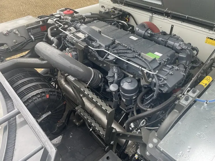 Moteur Man D26 sur moissonneuse-batteuse Claas Trion 760