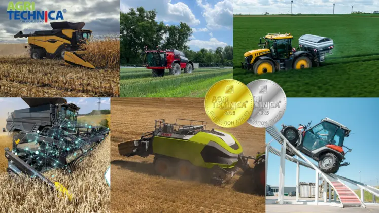 Palmarès Agritechnica 2025 par Réussir Machinisme