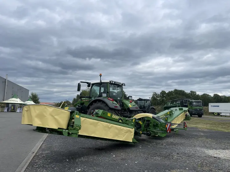 groupe de fauche Krone EasyCut B 1250 Fold 
