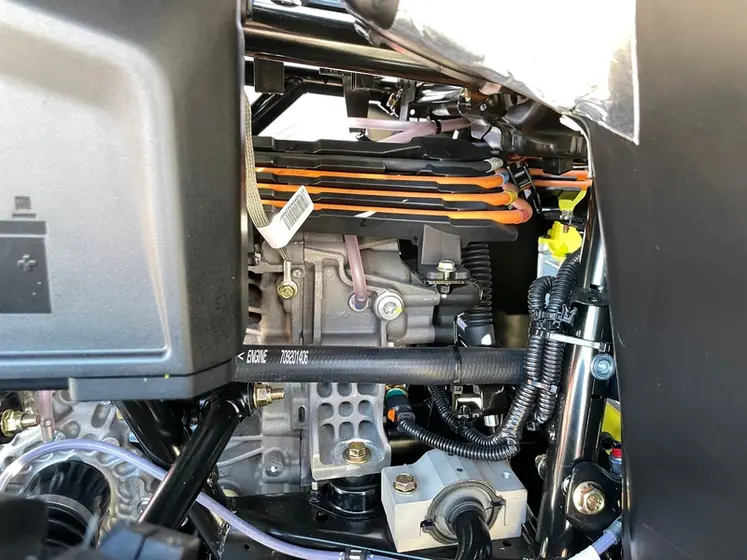 <em class="placeholder">Moteur Rotax E-Power du Can-Am quad électrique Outlander EV.</em>