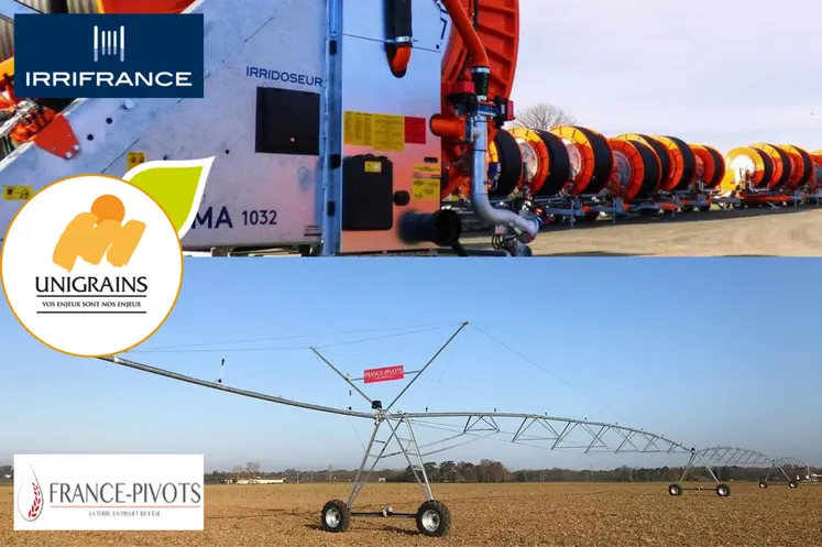 Acteur majeur des enrouleurs d'irrigation, Irrifrance Groupe acquiert le spécialiste des pivots et rampes d'irrigation France Pivots.