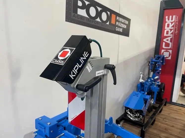 <em class="placeholder">Caméra Kipline de Carré utilisant l&#039;intelligence artificielle au salon Agritechnica 2025</em>