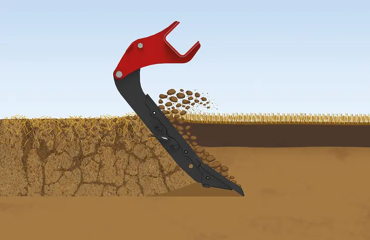 <em class="placeholder">Dent Helikrak du décompacteur Hélios T80 à châssis semi-porté de Grégoire Besson</em>