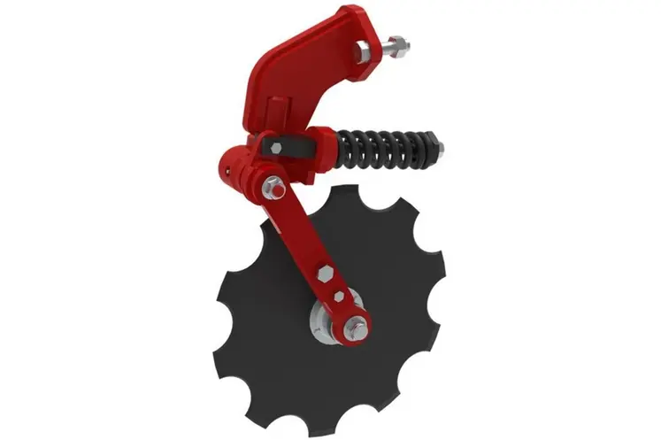 <em class="placeholder">Coutre circulaire de 510 mm de diamètre pour décompacteur Hélios T80 à châssis semi-porté de Grégoire Besson</em>