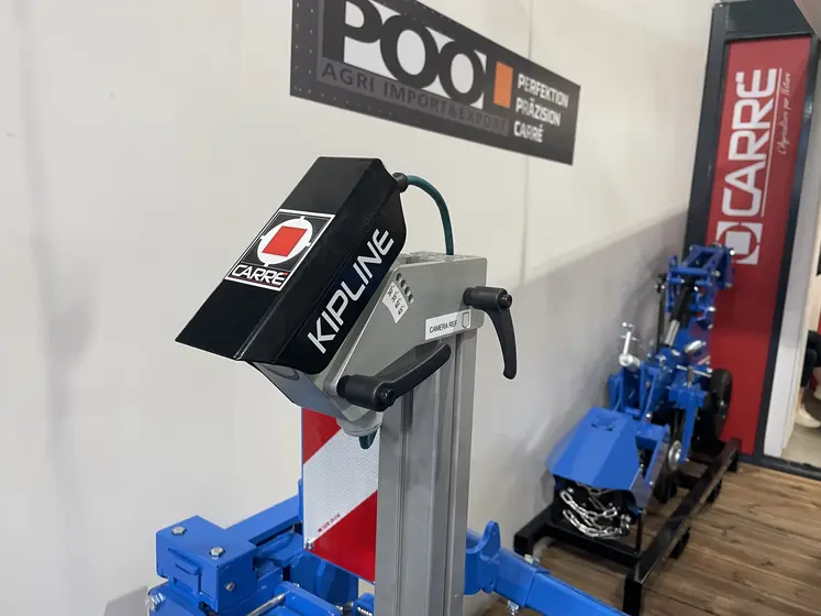 Caméra Kipline de l'interface de guidage Carré Precicam au salon Agritechnica 2025