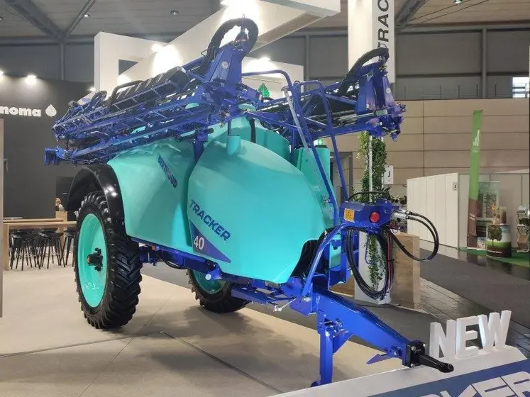 Pulvérisateur traîné Berthoud Tracker de 4 000 l au salon Agritechnica 2025