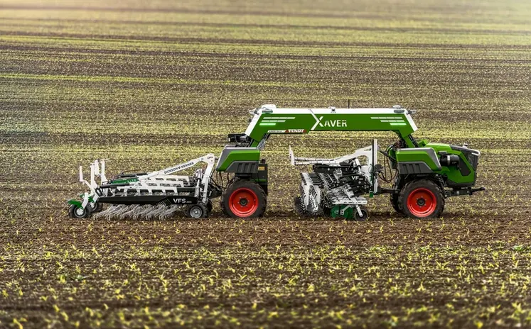<em class="placeholder">Concept de robot des champs Fendt Xaver GT</em>