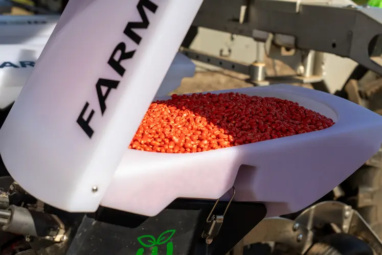 <em class="placeholder">Unité de semis +Seed 14 mm du robot FD20 de FarmDroid</em>