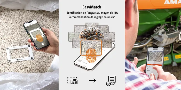 <em class="placeholder">Système d'analyse intelligente de l'engrais EasyMatch d'Amazone</em>