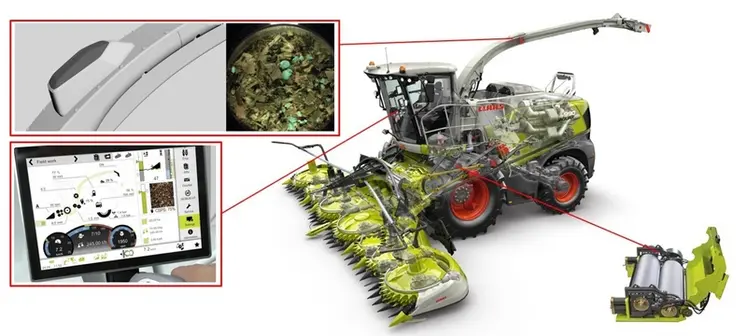 <em class="placeholder">Système d'analyse du taux de grains cassés sur une ensileuse Claas Jaguar</em>