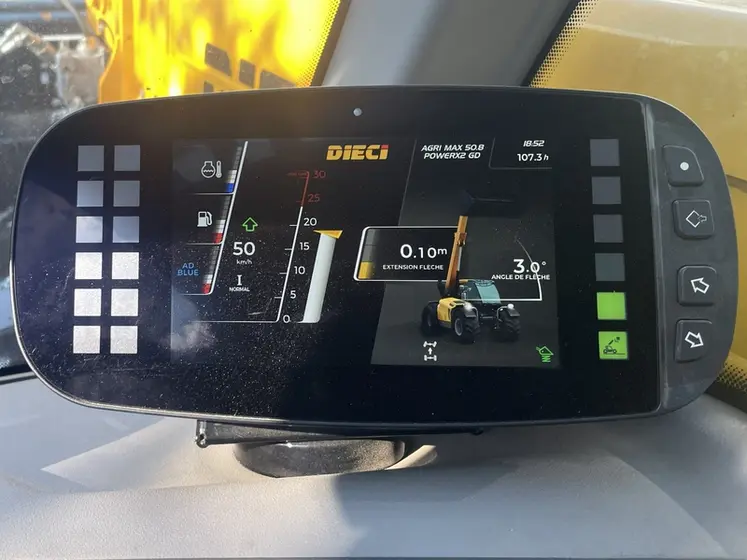 <em class="placeholder">Terminal du chargeur télescopique Dieci Agri Max 50.8 Power X2 </em>