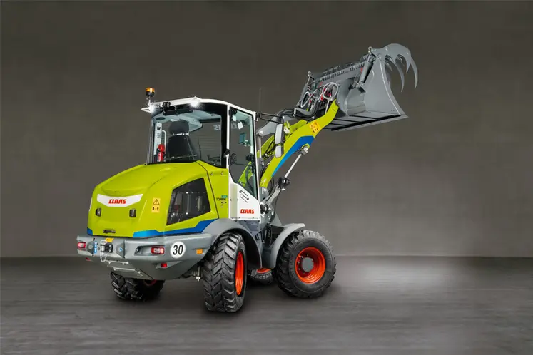 <em class="placeholder">Chargeuse articulée électrique Claas Torion 537e Sinus </em>