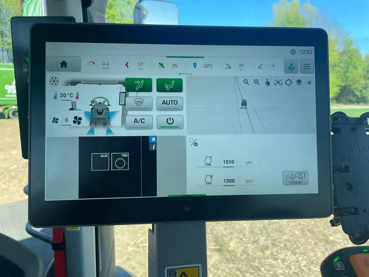 <em class="placeholder">Ecran iMonitor 5 de 12 pouces tracteurs Deutz-Fahr de la série 8 </em>