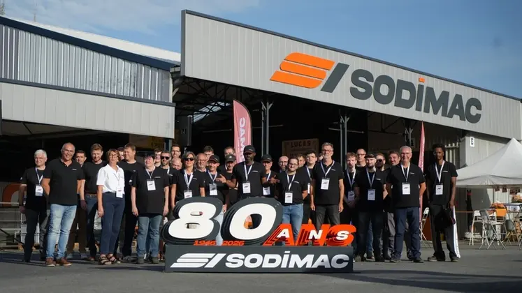 <em class="placeholder">L'usine Sodimac avec son nouveau logo et ses équipes</em>