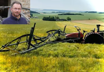 Charles Crapard, agriculteur à Villiers-Saint-Georges : « L'écimeuse est une solution pour lutter contre les adventices résistantes. »