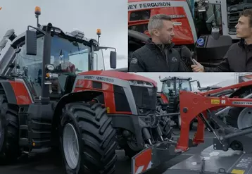 Chef produit tracteur Massey Ferguson, Quentin Catherine détaille du concept Protect-U récompensé d'un Sommet d'Or. 