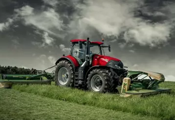 La nouvelle génération de tracteurs Case IH Optum se veut plus connectée.