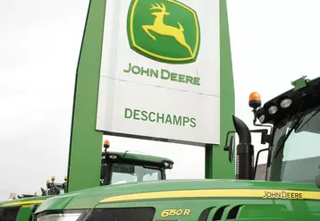 Logo concession John Deere Deschamps