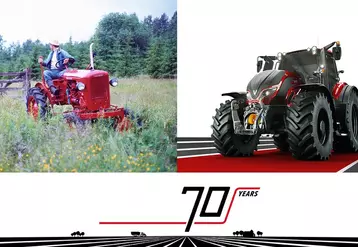 tracteur Valtra 70 ans Red edition Réussir Machinisme