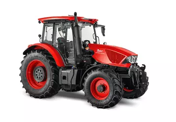 Le tracteur Forterra de Zetor embarque un moteur 4 cylindres 4,15 l conforme à la norme Stage V © Zetor