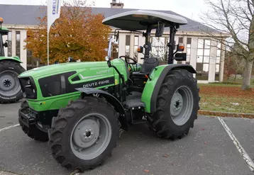 Les six tracteurs Deutz-Fahr de la série 4E développent de 66 à 102 ch.