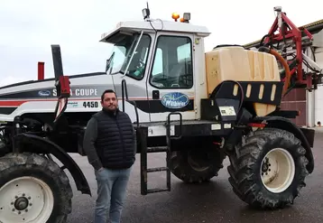 Benoît Chevallier, agriculteur à Poilly-sur-Tholon dans l’Yonne :«La modernisation de mon pulvérisateur est beaucoup plus rentable que l'achat d'un appareil neuf.»