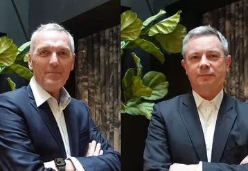Franck Vétil et François Martignoni, directeur cluster France Iberia.
