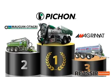 Podium immat 2024 tonnes à lisiers