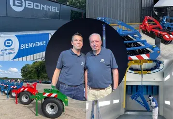 <em class="placeholder">Pierre Bonnel et son père Daniel Bonnel de la société Bonnel du Neubourg</em>