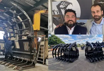 <em class="placeholder">Ludovic Arnoult et Charley Lamy, codirigeant de Lamy LC, ex Lamy-Les-Constructeurs</em>