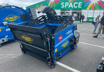 <em class="placeholder">Pailleuse frontale Robert Hydropail 1 au Space 2025</em>