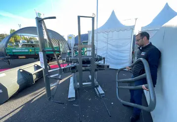 Châssis porte-outils de Bruneau Manutention