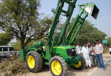 Tracteurs John Deere en Inde