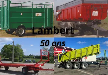 <em class="placeholder">Bétaillère, plateau fourrager et bennes Lambert</em>