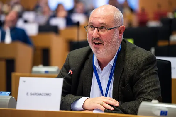 Eric Sargiacomo (S&D, France) en commission de l'Agriculture du Parlement européen