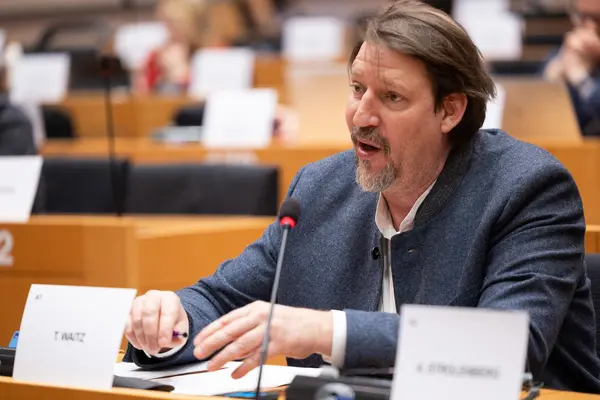 L'eurodéputé autrichien du groupe des verts Thomas Waitz