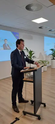 Albert de Groot à la Conférence annuelle d'EDA à Bruxelles