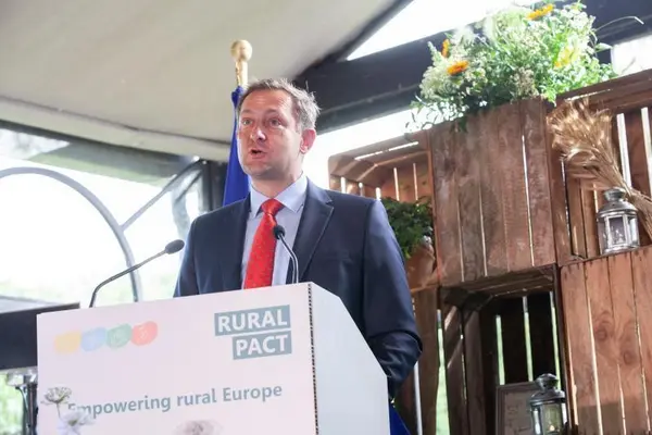 Le commissaire européen Christophe Hansen