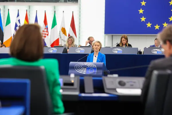 Ursula von der Leyen au Parlement européen