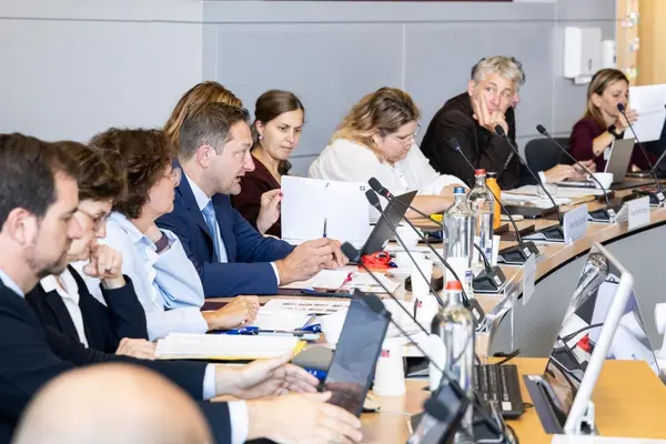 Le commissaire européen Christophe Hansen à l'EBAF