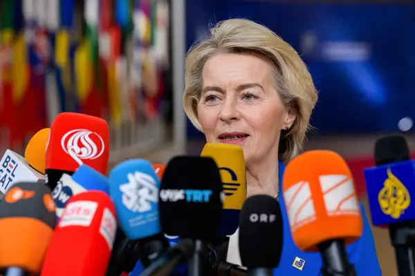 Ursula von der Leyen au Sommet européen