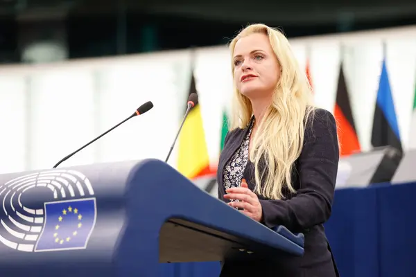 Jessika van Leeuwen au Parlement européen